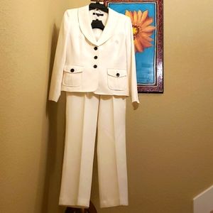 Nine West Professional Three-Button Blazer  Suit